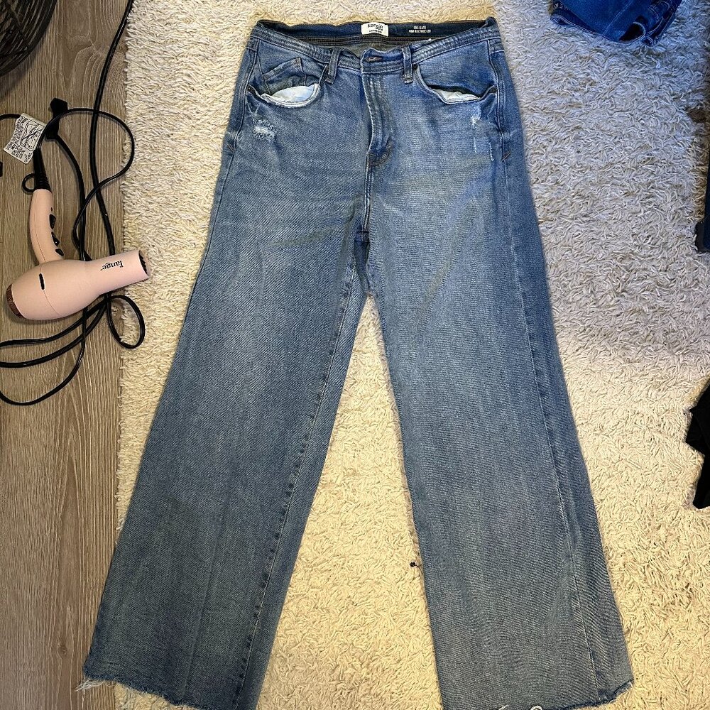 Kensie Jeans - The Kaya High-Rise Wide Leg size 10/30